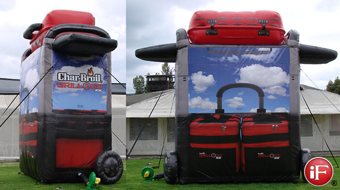 custom advertising inflatable